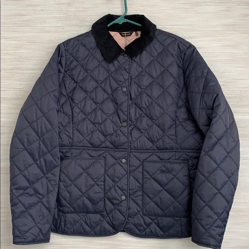Barbour Deveron Quilt Jacket (Navy)